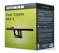 Attelage démontable pour Toyota RAV4 V 2020- + faisceau spécifique 13-broches