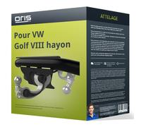 Attelage de Remorque Kit Tête à Bille Électr. Pivotant 13-pol E-Set ACPS-ORIS