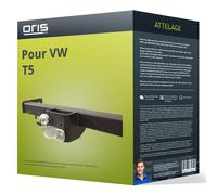 Attelage pour VW T5 05.2003 - 08.2009 démontable avec outil Oris Livré complet