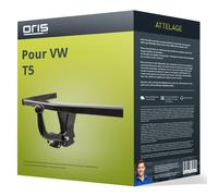 Attelage pour VW T5 fourgon démontable avec outil Oris Livré complet