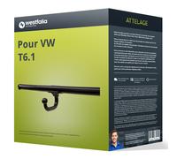 Attelage rigide fixe pour VW Transporter T6 Fourgon 2015-2019 + faisc spéc 7-br.
