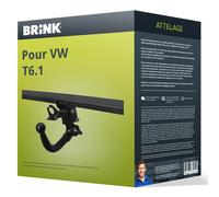 Attelage pour VW T6 04.2015 - 09.2019 démontable sans outil Brink Livré complet