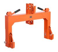 Attelage Rapide 3 Points-VEVOR-avec Récepteur 5 cm-Capacité de Levage 1360 kg-Boulon Réglable 5 Niveaux--pour Travaux Agricoles