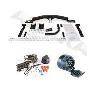 Attelage remorque avec Faisceau 7 broches | Mercedes W211 E-Series de 2002- Berline | col de cygne démontable avec outil