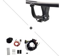 Attelage Renault Clio 3 (05/2009-10/2012) col de cygne + Faisceau spécifique 7 broches AC