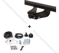 Attelage Renault Master Plateau Avec Roues Jumelées (07/10-) Standard + Faisceau Universel 7 Broches + Boitier Électronique - Auto-Hak