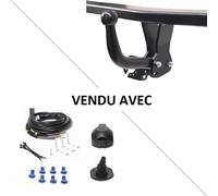 Attelage Renault Megane 1 Hayon (01/95-03/99) Col de cygne + faisceau universel 7 broches