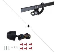 Attelage Seat Alhambra (01/95-06/00) Col de cygne + faisceau universel 7 broches