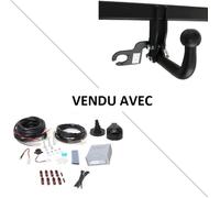 Attelage Toyota Yaris Cross y compris Hybride (09/20-) Col de cygne + faisceau universel 7 broches + boitier électronique -...