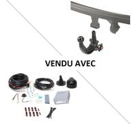 Attelage Volkswagen Tiguan y compris Allspace (04/16-08/23) RDSOV + faisceau universel 7 broches + boitier électronique