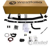 Westfalia Attelage Fixe pour VW Caddy 3 + 4 (y compris Life, Maxi, Alltrack) (09/2010 - 09/2020) - avec faisceau électrique spécifique à 13 broches