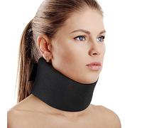 Attelle cervicale en mousse souple, collier cervical universel, attelle de soutien cervical réglable pour dormir - Soulage les douleurs cervicales et la pression de la colonne vertébrale, collier