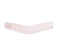 Attelle cervicale en mousse souple réglable pour soulager la douleur, support de cou blanc (M, 49 x 9 cm)