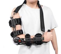 Attelle Coude ROM Articulée Post-Opératoire - Stabilisateur de Joint de Coude Réglable avec Cadran de Verrouillage - Écharpe de Soutien Avant-Bras pour Fracture et Instabilité des(Droite)
