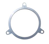 Attelle de cheminée de 15,2 cm de diamètre extérieur, support de fixation | Kit de fixation pour tuyau de cheminée et poêle - Pour protection contre les vents forts, les tempêtes de neige