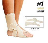 Attelle De Chute De Pied Afo Pour La Marche,Avec Chaussures,Chaussettes Ou Pieds Nus,Fournit Un Support De Chute De Pied Pour Soulager La Fasciite Plantaire,1 Pièce - Type 1-Beige-Right