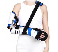 Attelle de Coude Articulée Réglable avec Stabilisateur pour Récupération Post-Opératoire Blessures Ligamentaires Tendinite et Fractures(Gauche)