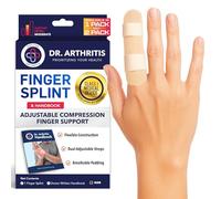 Attelle de doigt à déclenchement développée par les médecins pour l'arthrite et la récupération des blessures, support de préhension et outil de redressement, support de doigt cassé qui convient à