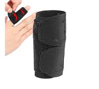 Attelle de doigt - Attelle de support de doigt portable - Attelle de stabilisation des doigts confortable - Manchette de compression réglable pour index, majeur