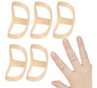 Attelle De Doigt Pour Doigt À Ressort, Paquet De 5, Différentes Tailles Beige Size 6+7+8+9+10