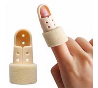 Attelle de Doigt Support pour Doigt Cassé Redresseur pour Arthrite Immobilisation de l'Articulation Phalange Protection pour Sport et Travail Taille 1 à 7 EVA(1)