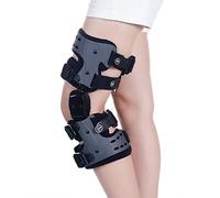 Attelle de genou pour arthrose - Support tricompartimentaire pour arthrite osseuse - Attelle de genou pour soulager l'arthrite osseuse - Pour homme et femme