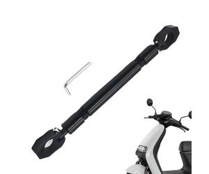 Attelle de guidon de moto en aluminium, support de téléphone, renforcement d'équilibre | Support de lumière LED réduisant les vibrations pour un contrôle plus fluide, barre stabilisatrice, 1 pièce