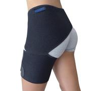 Attelle de hanche pour soulager la douleur sciatique, bandage de compression pour nerf sciatique, cuisse tirée, fatigue de la hanche, blessure à l'aine, traction ischio-jambier, stabilisateur de
