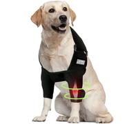 Attelle de jambe avant pour chien pour dysplasie du coude, luxation de l'épaule, hygroma, protège le coude des plaies, évite le cône de honte, manchon de récupération pour chien résistant à l'abrasion