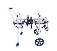 Attelle de Jambe réglable et Portable for Chien, Fauteuil Roulant, Tapis Roulant d'assistance Complet for Toutes Races de Chiens, Aide à la mobilité for la rééducation Canine(XXL)