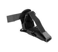 Attelle de nuit segmentée pour fasciite plantaire - Rembourrage en éponge réglable - Pour homme et femme - Soutien de la voûte plantaire - Noir
