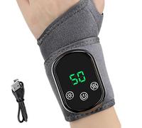 Attelle de Poignet Chauffante,Outils De Massage Avec 3 Modes De Vibration - Attache de Maintien pour Poignet et Main - pour Hommes Coude Genou Cheville Bras Jambe Sport Exercice Voyage Extérieur Vélo