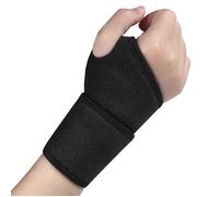 Attelle de poignet réglable à compression, 1 lot, support du canal carpien pour l'arthrite, la tendinite, le soulagement (noir)