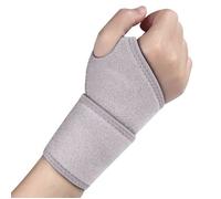 Attelle de poignet réglable à compression, 1 lot, support du canal carpien pour l'arthrite, la tendinite, le soulagement(gris)