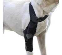 Attelle de soutien du genou, de la hanche, de la jambe et du coude pour chien | Protecteur de hanche de jambe arrière réglable à haute élasticité, orthèse de blessure de jambe respirante avec bande