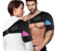 Attelle D'épaule, Support D'épaule, Bandoulière Réglable, Unisexe S'adapte aux épaules Gauche et Droite, Blessures Sportives, Soulagement de la Douleur