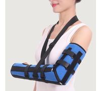 Attelle D'immobilisation de Coude pour Adulte, Attelle D'articulation Du Coude, Attelle de Coude pour Hommes et Femmes, Attelle de Fracture Du Coude et de L'humérus, écharpe D'avant,L(1.75-1.95cm)