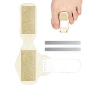 Attelle d'orteil - Enveloppements respirants pour orteils cassés,Correcteur d'orteils rembourré, redresseur d'orteils durable pour orteils bouclés, courbés, inconfort des
