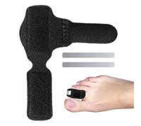Attelle d'orteil - Enveloppements respirants pour orteils cassés | Correcteur d'orteils rembourré, redresseur d'orteils durable pour orteils bouclés, courbés, inconfort des
