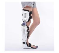 Attelle Immobilisatrice de Genou Post-Opératoire - Genouillère Fixe Ajustable Respirante pour Cuisse, Genou et Cheville