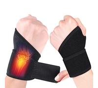 attelle poignet 1 paire Courroie de poignet Main droite et main gauche bande poignet musculation Convient pour protéger et soulager les douleurs du poignet pendant l'exercice quotidien.