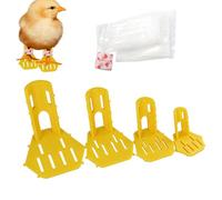 Attelle pour poulet Lot de 4 pièces confortable et réutilisable avec