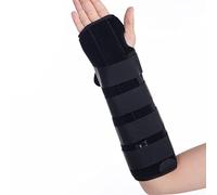 Attelle Soutien de l'avant-Bras Et du Poignet Attelle Poignet À Double Fixation pour Le Canal Carpien, Aide Le Sommeil Nocturne À Soulager Et À Traiter La Douleur Au Poignet,Left,M