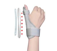 Attelle Stabilisatrice Pour Pouce Et Poignet, Pour Pouce A Ressaut, Arthrite, Entorses - Reglable, Convient A La Main Gauche Ou Droite