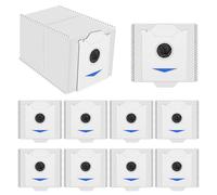 Attemart Sac à Poussière Compatibles avec Ecovacs Deebot N30 Pro Omni Robot, Sac à Vide de Grande Capacité 3L Pour Ecovacs Deebot N30 Omni Pièces de Rechange, 10 Pièces