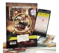 Attempted Murder : The Hostess - Beginner Murder Mystery Game | Friends, Secrets & a Deadly Poisoning | Case File with Digital Clues (No App) | 1-6 | 1.5-3 h | 14+| MAGNIFICUM