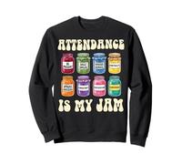 Attendance is My Jam Secrétaire Scolaire Sweatshirt