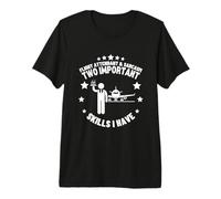 Attendant de Bord et Agent de Cabine Sarcasme T-Shirt Haut de Gamme