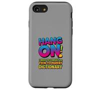 Attendez, J'Ai Besoin du Dictionnaire Entre Adolescents et Parents Coque pour iPhone SE (2020) / 7/8