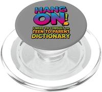 Attendez, J'Ai Besoin du Dictionnaire Entre Adolescents et Parents PopSockets PopGrip pour MagSafe